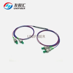 1x2 2x2 Single Mode 1550nm PM Fiber Optic Splitter 50/50 FC/APC Optical Coupler Splitter