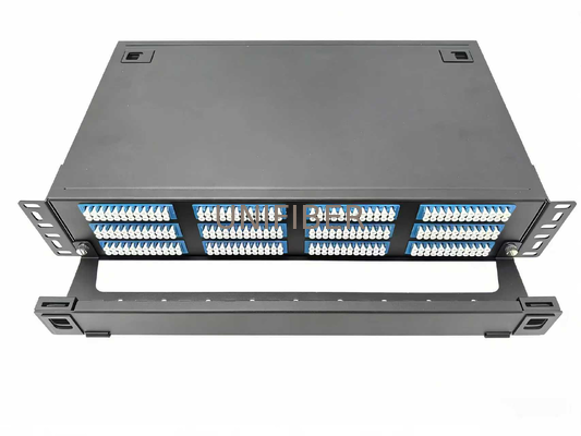 2U High Density 288 Fiber ODF Fiber Optical Patch Panel