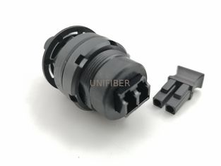 0.25dB IP67 Super Tap FTTA Duplex LC Fiber Optic Adapter