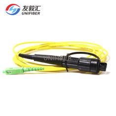 IP67 SC APC To SC APC 3m LSZH Fiber Optic Drop Cable