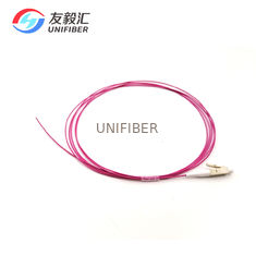 LC UPC 900um Buffer Fiber Optic Pigtail Multimode 50/125um OM4