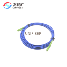 1550nm PM Fiber Patch Cord E2000/APC 3.0mm 1m Slow Axis For FTTP