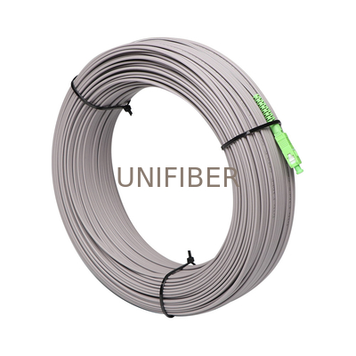 Outdoor FTTH Drop Cable G657A2 SC/UPC SC/APC 50/100/150m LSZH Jacket