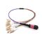 OM4 12F MPO/Male To LC Multimode Patch Cord 0.9mm Breakout Cable