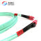 LC To LC Duplex 3.0mm 10G OM3 Fiber Optical Patch Cord