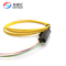 SC APC 4C Ribbon Fiber Optic Pigtail Single Mode G657A2 2 Meters