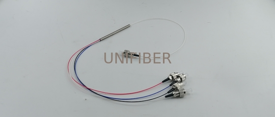 1x4 FBT monolitico Fused Single Mode Fiber Coupler 1310nm 1550nm